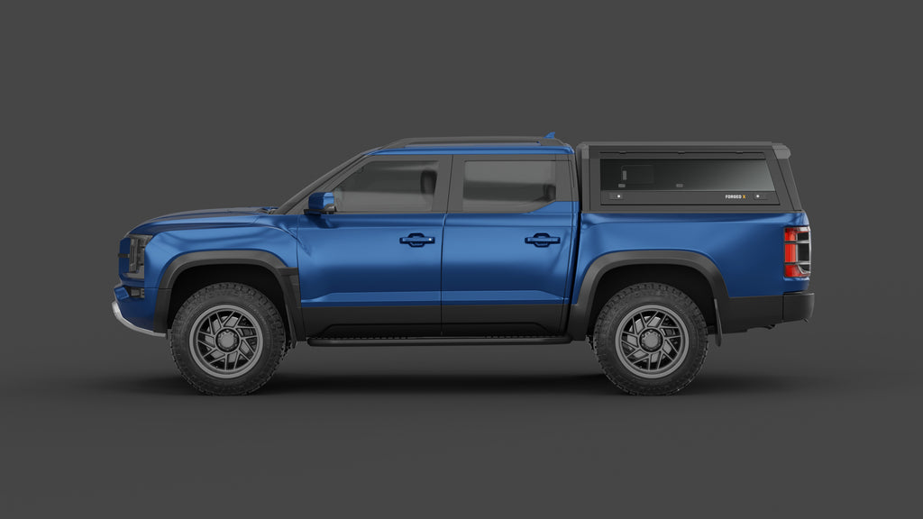 BYD Shark 6 aluminium ute canopy – with sliding dog windows