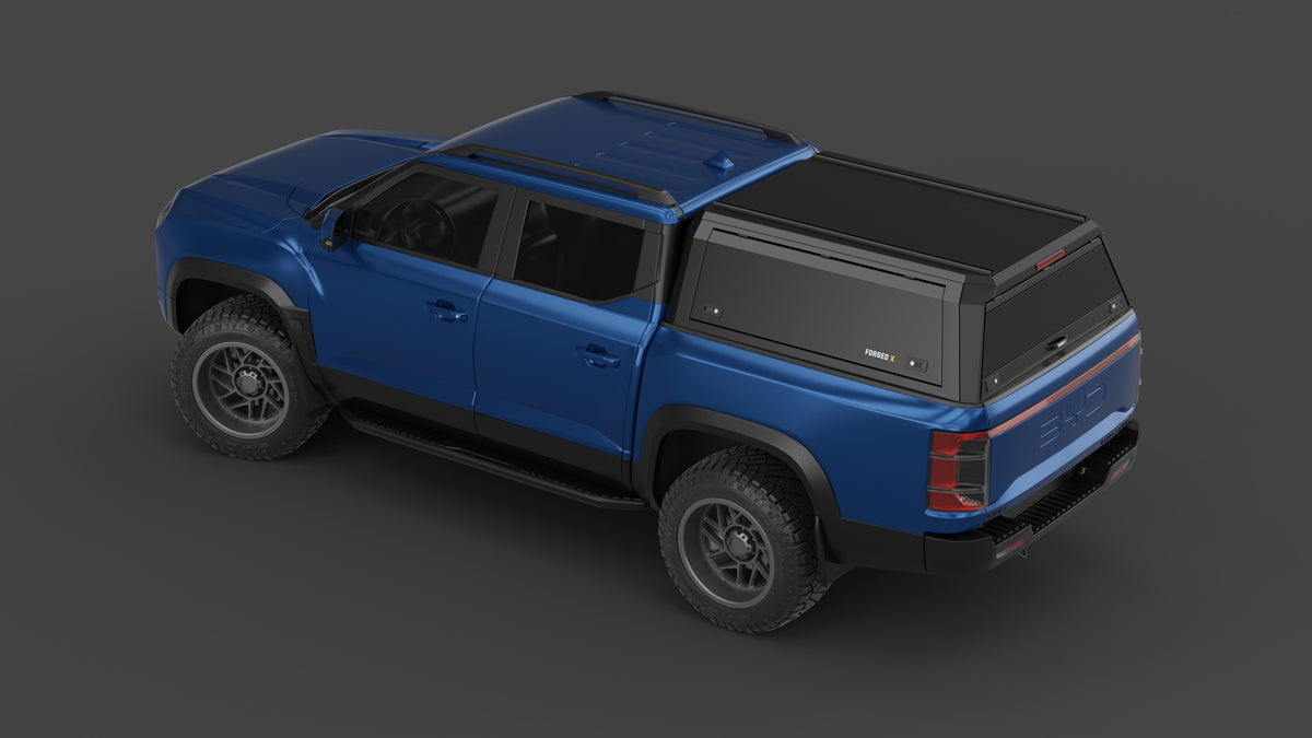BYD Shark 6 aluminium ute canopy – solid sides