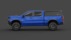 Chevrolet Silverado 1500 aluminium ute canopy – solid sides