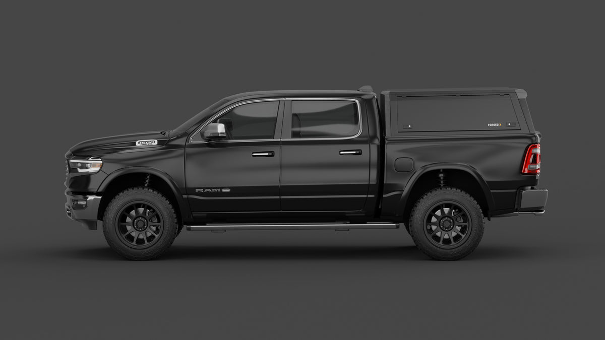 Ram 1500 RamBox aluminium ute canopy – solid sides