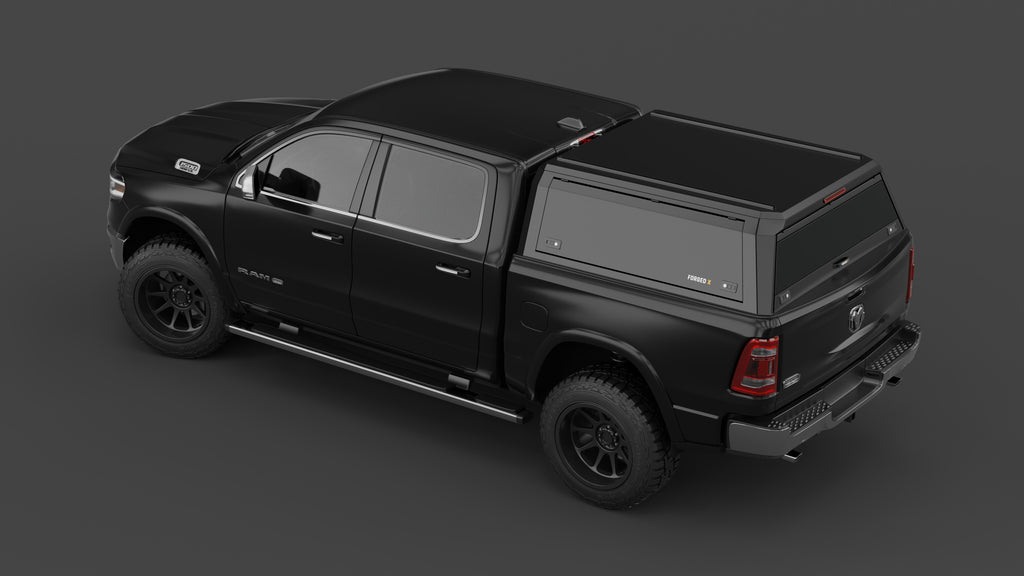 Ram 1500 RamBox aluminium ute canopy – solid sides