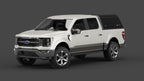 Ford F-150 5.5ft aluminium ute canopy – solid sides