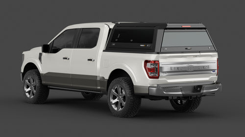 Ford F-150 5.5ft aluminium ute canopy – with sliding dog windows