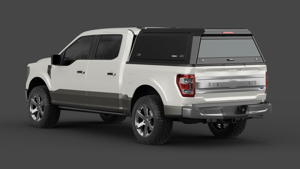 Ford F-150 5.5ft aluminium ute canopy – solid sides