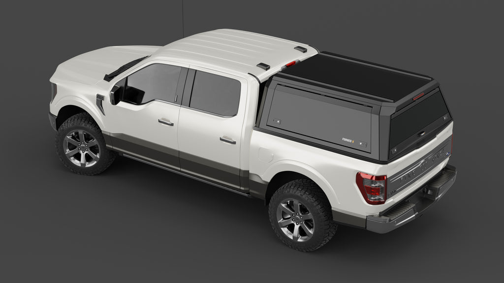 Ford F-150 5.5ft aluminium ute canopy – solid sides
