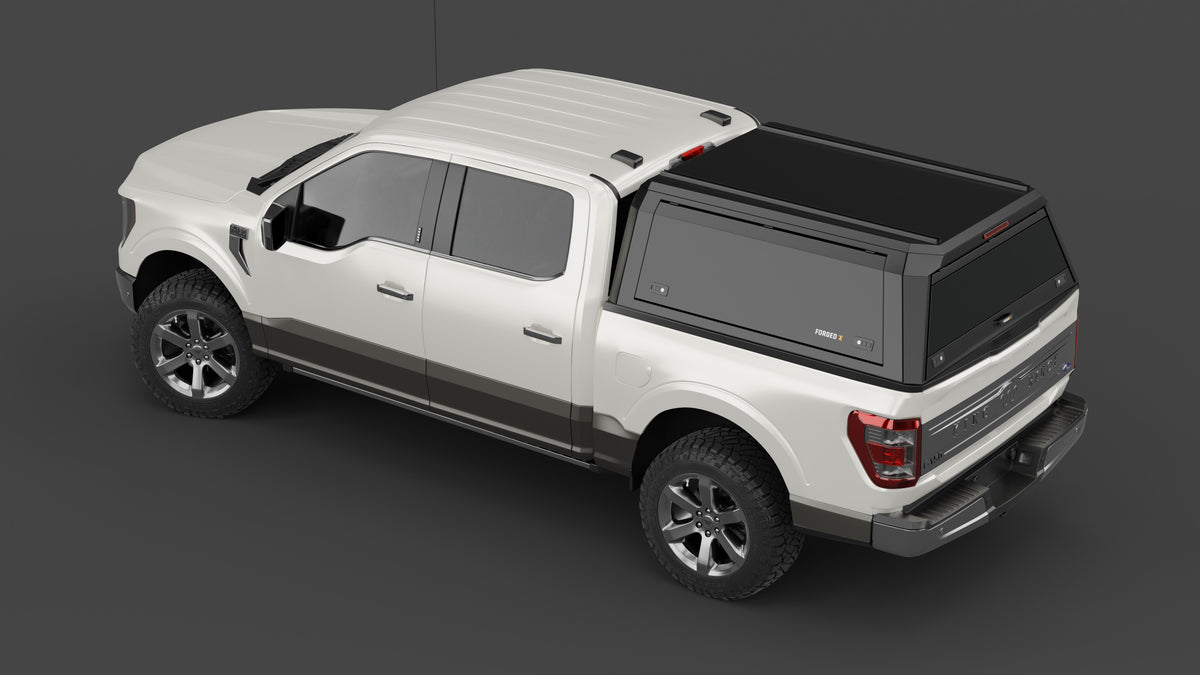 Ford F-150 5.5ft aluminium ute canopy – solid sides