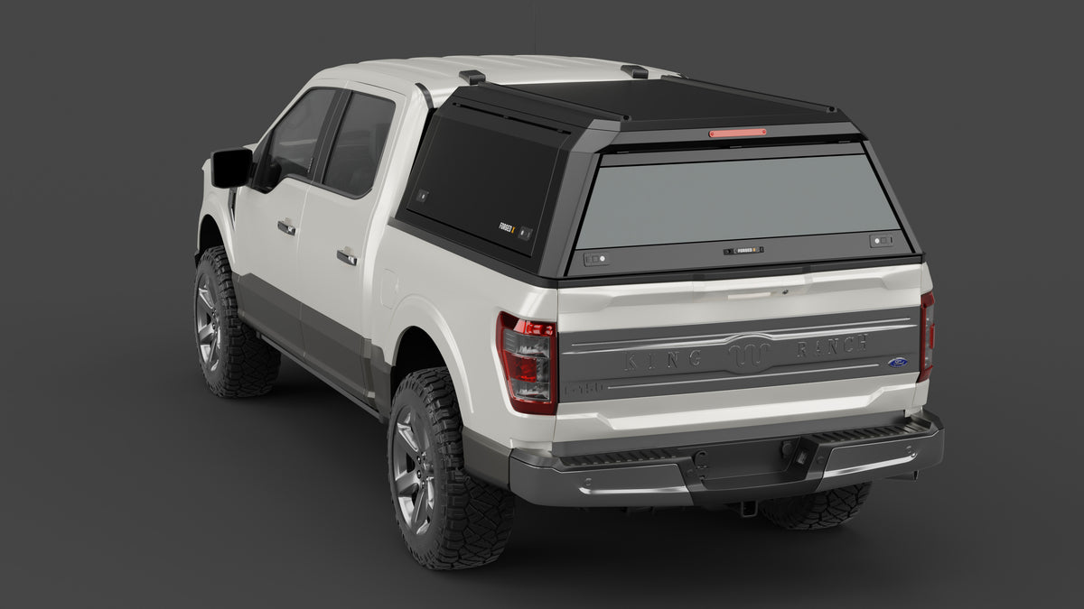 Ford F-150 5.5ft aluminium ute canopy – solid sides