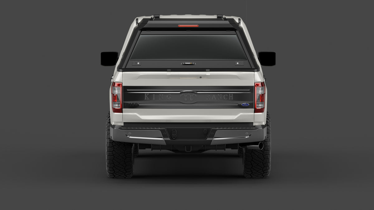 Ford F-150 5.5ft aluminium ute canopy – with sliding dog windows