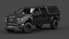 Ford F-250 Super Duty aluminium ute canopy – solid sides