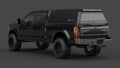 Ford F-250 Super Duty aluminium ute canopy – solid sides