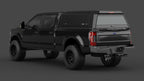 Ford F-250 Super Duty aluminium ute canopy – solid sides