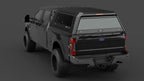 Ford F-250 Super Duty aluminium ute canopy – with sliding dog windows