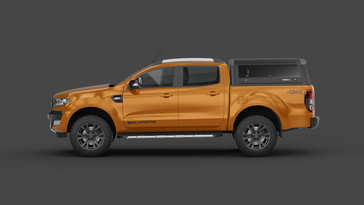 Ford Ranger PX/PX2/PX3 aluminium ute canopy – with sliding dog windows