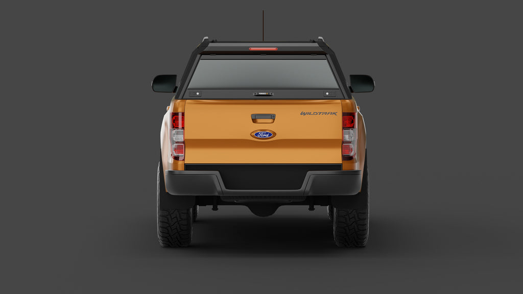 Ford Ranger PX/PX2/PX3 aluminium ute canopy – with sliding dog windows