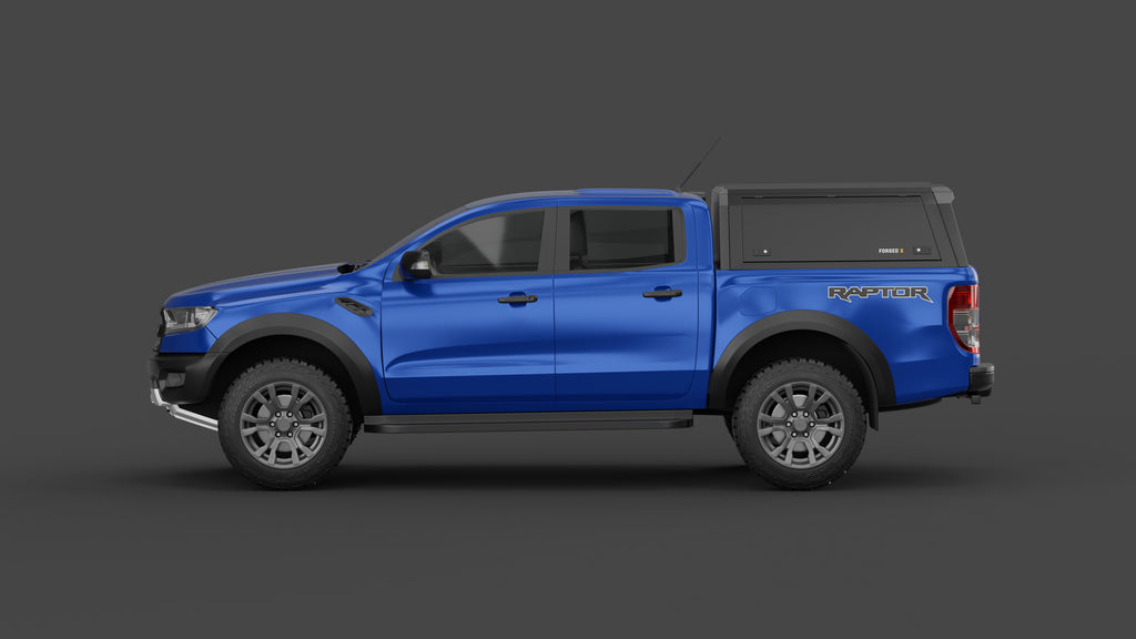Ford Ranger Raptor PX3 aluminium ute canopy – solid sides