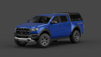 Ford Ranger Raptor PX3 aluminium ute canopy – with sliding dog windows