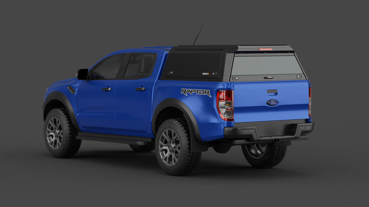 Ford Ranger Raptor PX3 aluminium ute canopy – solid sides