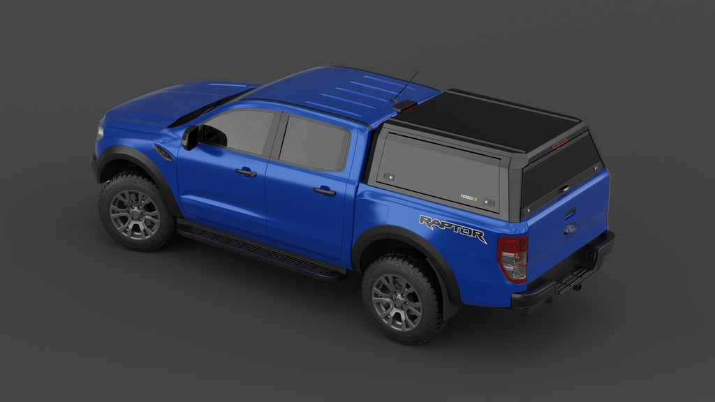 Ford Ranger Raptor PX3 aluminium ute canopy – solid sides