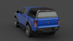 Ford Ranger Raptor PX3 aluminium ute canopy – with sliding dog windows
