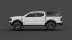 Ford Ranger Raptor 2023+ aluminium ute canopy – with sliding dog windows