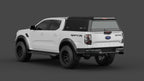Ford Ranger Raptor 2023+ aluminium ute canopy – solid sides