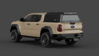 Ford Ranger Super Duty aluminium ute canopy – solid sides
