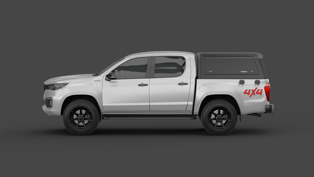 Foton Tunland V7 aluminium ute canopy – solid sides