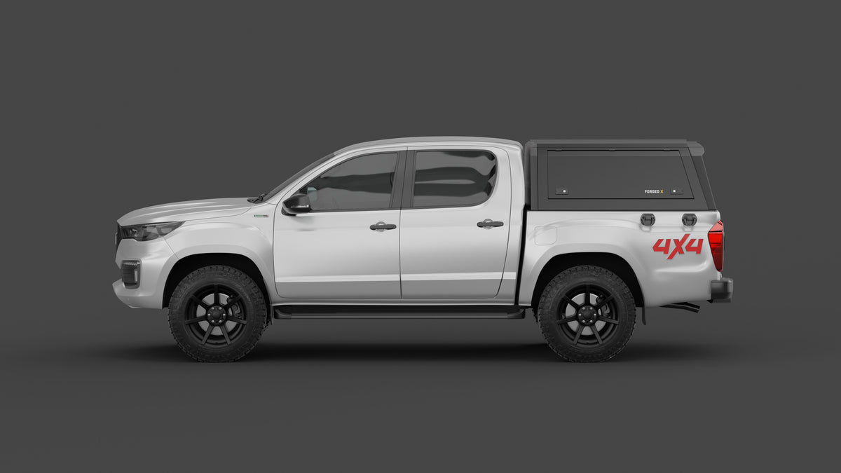 Foton Tunland V7 aluminium ute canopy – solid sides
