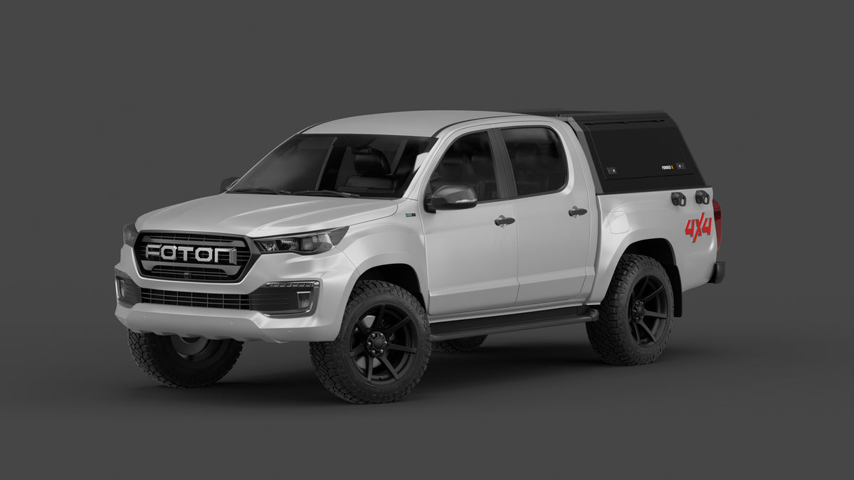 Foton Tunland V7 aluminium ute canopy – solid sides