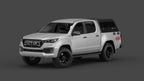 Foton Tunland V7 aluminium ute canopy – with sliding dog windows
