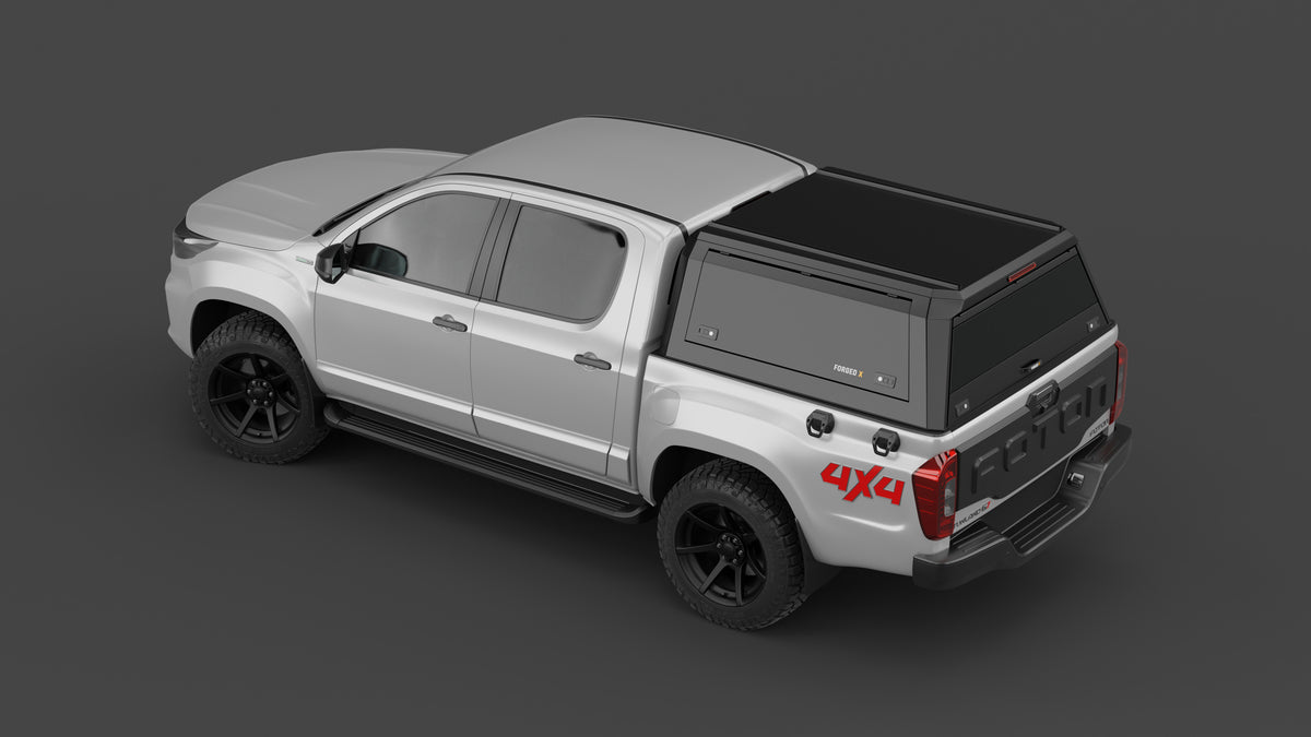 Foton Tunland V7 aluminium ute canopy – solid sides