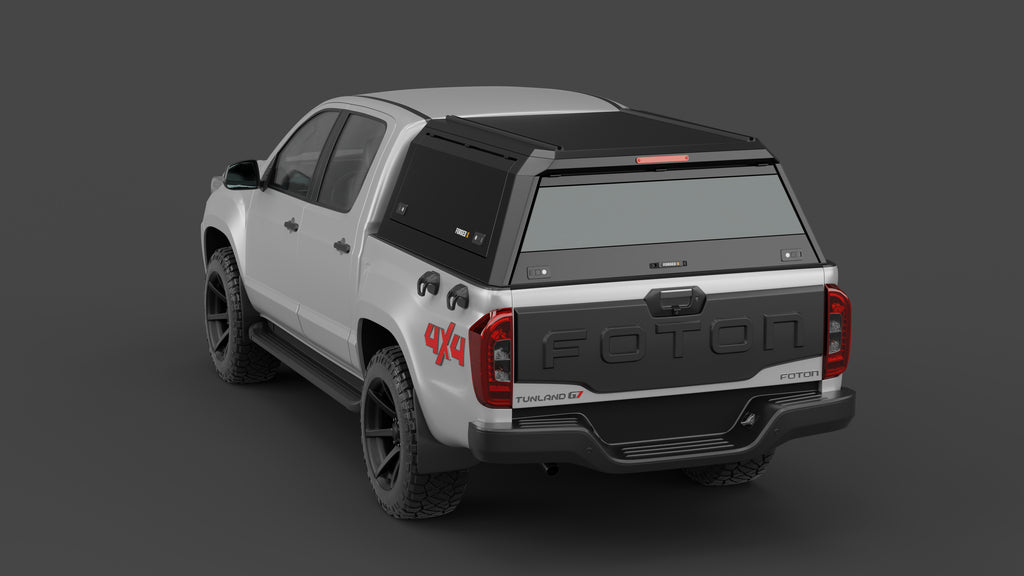Foton Tunland V7 aluminium ute canopy – solid sides
