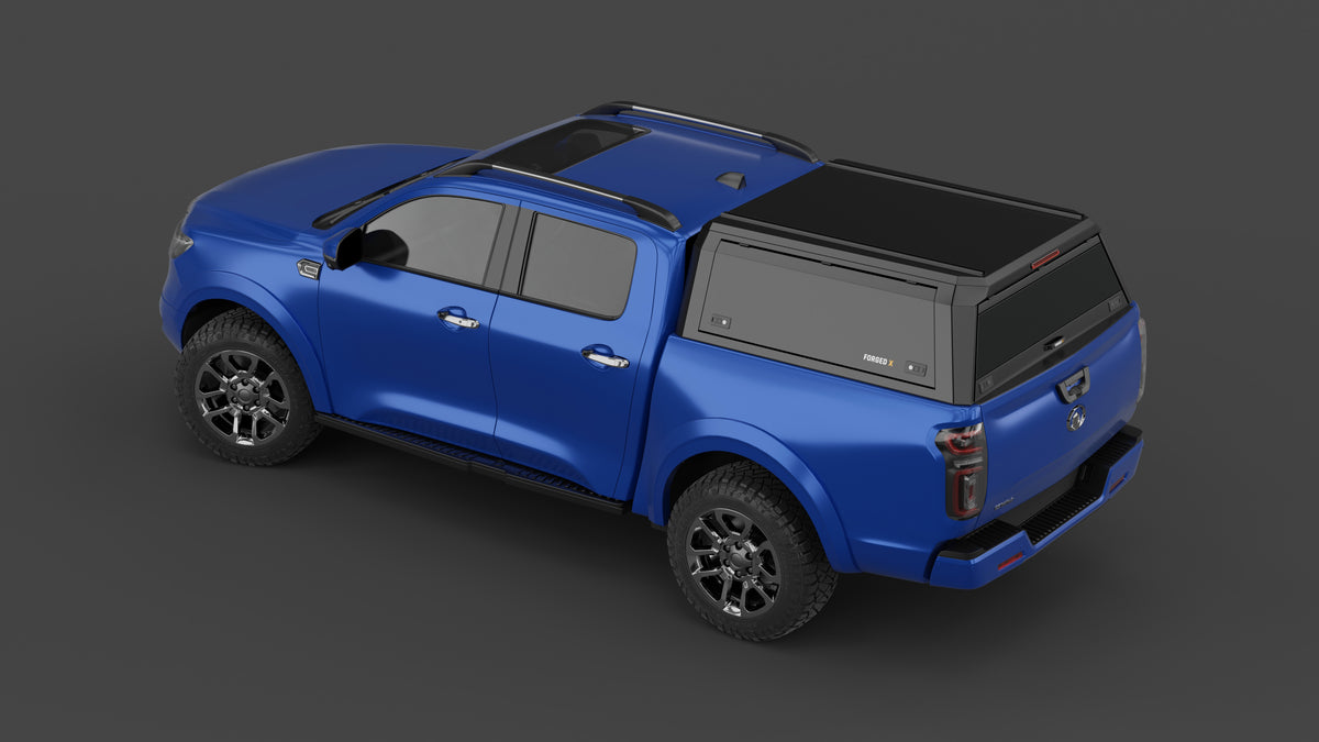 GWM Cannon aluminium ute canopy – solid sides