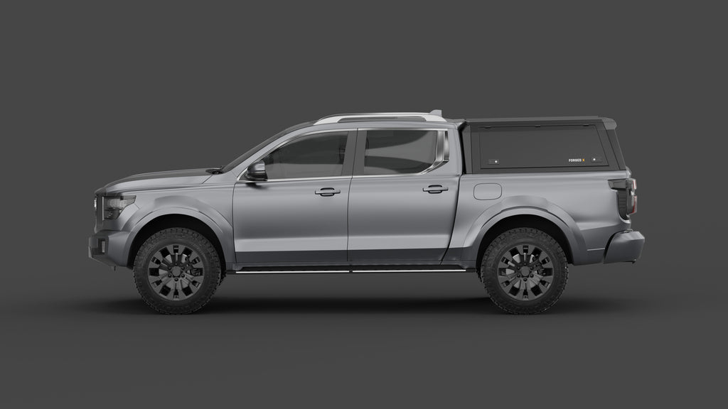 GWM Cannon Alpha aluminium ute canopy – solid sides