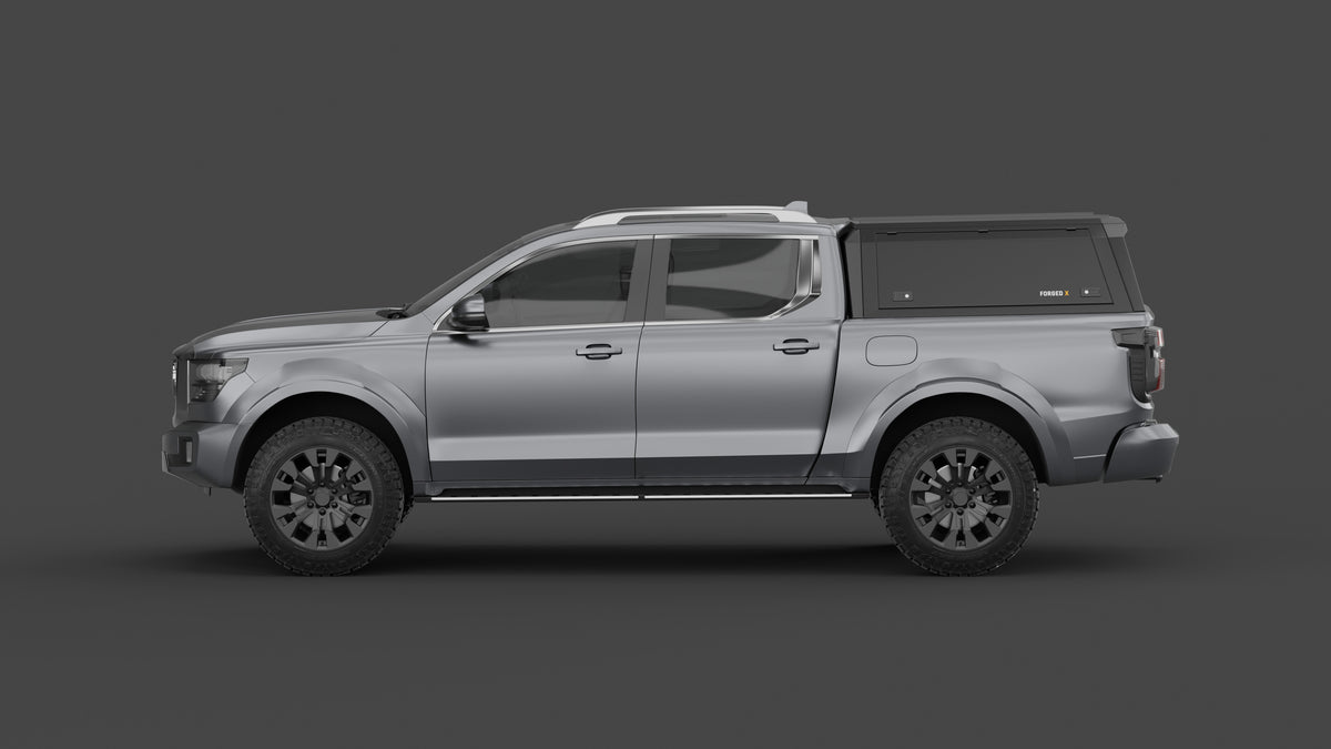 GWM Cannon Alpha aluminium ute canopy – solid sides