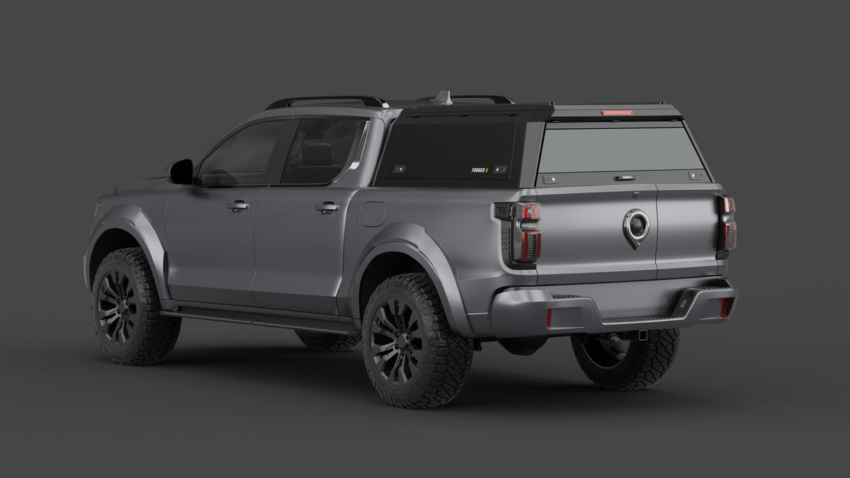 GWM Cannon Alpha aluminium ute canopy – solid sides