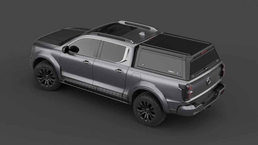 GWM Cannon Alpha aluminium ute canopy – solid sides