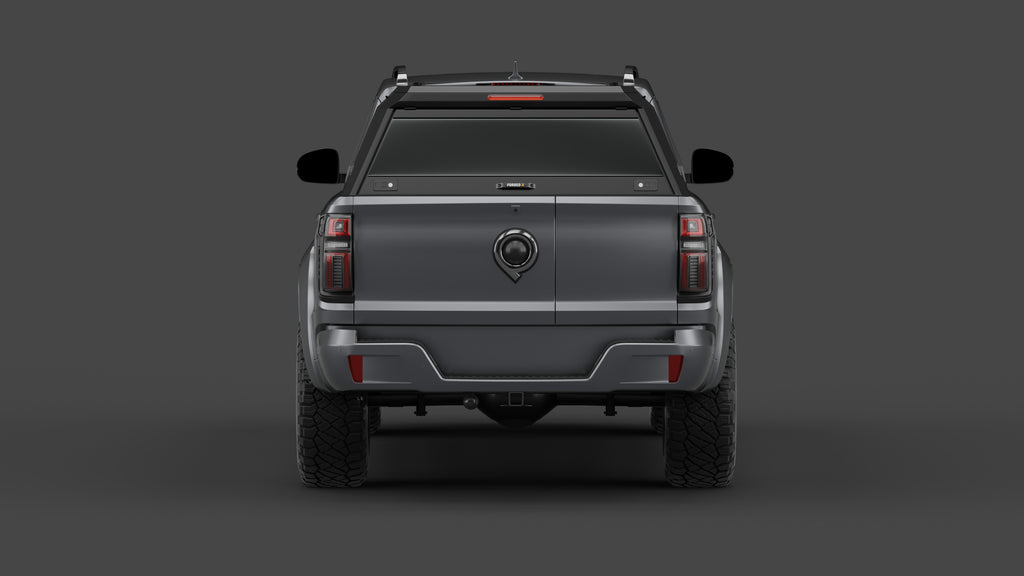GWM Cannon Alpha aluminium ute canopy – with sliding dog windows