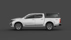 Holden Colorado RG aluminium ute canopy – with sliding dog windows