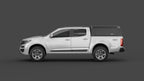 Holden Colorado RG aluminium ute canopy – solid sides