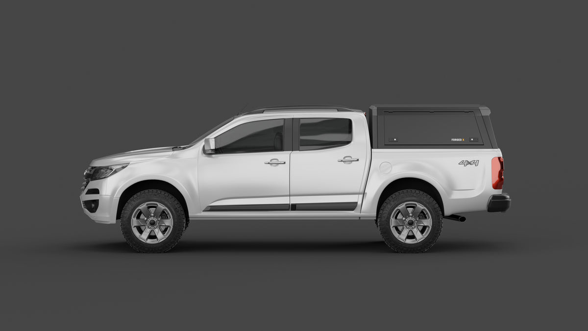 Holden Colorado RG aluminium ute canopy – solid sides