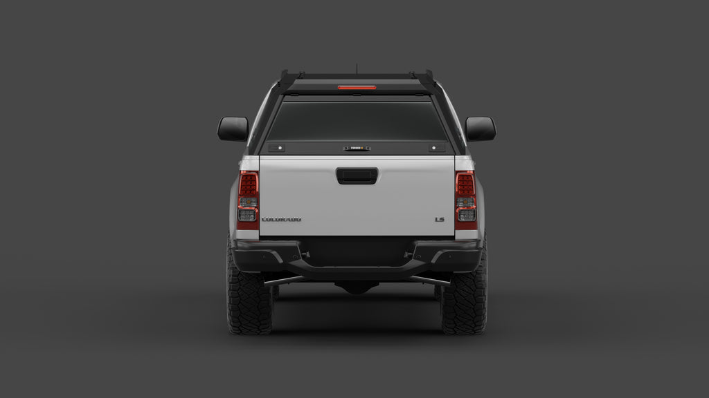 Holden Colorado RG aluminium ute canopy – with sliding dog windows