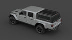 Jeep Gladiator JT aluminium ute canopy – with sliding dog windows