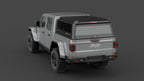Jeep Gladiator JT aluminium ute canopy – with sliding dog windows