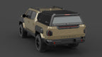 Kia Tasman aluminium ute canopy – solid sides