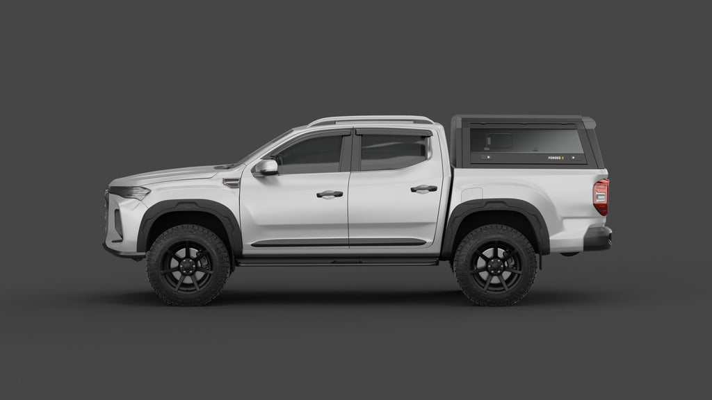 LDV T60 / T60 MAX aluminium ute canopy – with sliding dog windows