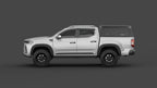 LDV T60 / T60 MAX aluminium ute canopy – solid sides