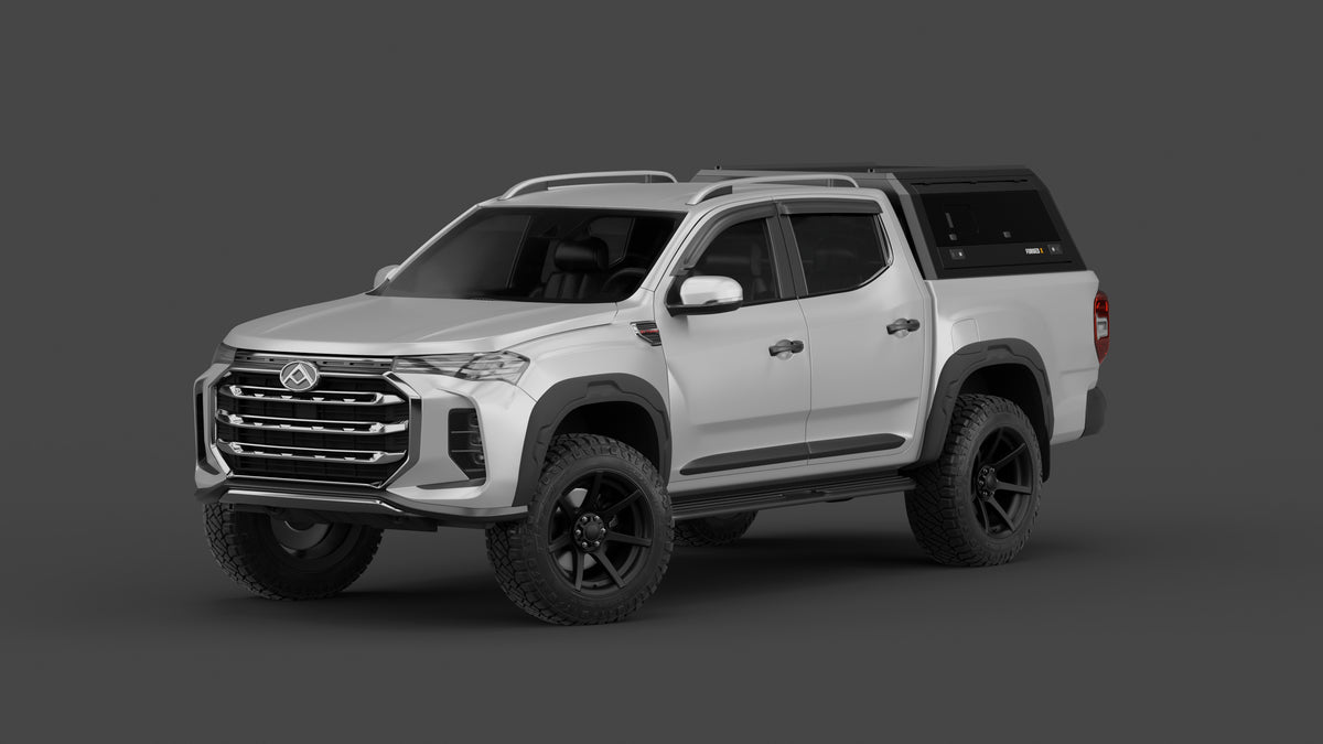 LDV T60 / T60 MAX aluminium ute canopy – with sliding dog windows