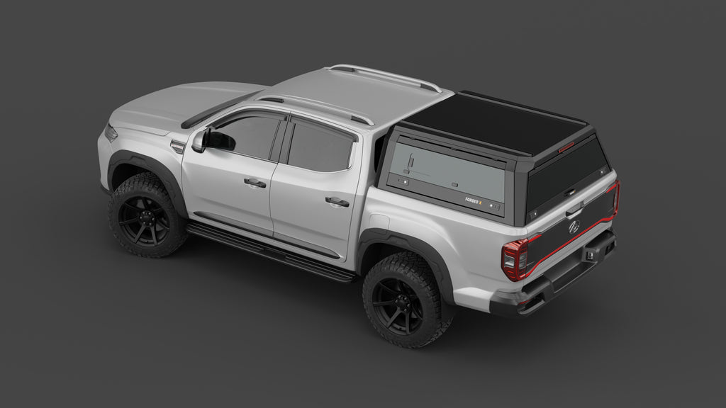 LDV T60 / T60 MAX aluminium ute canopy – with sliding dog windows