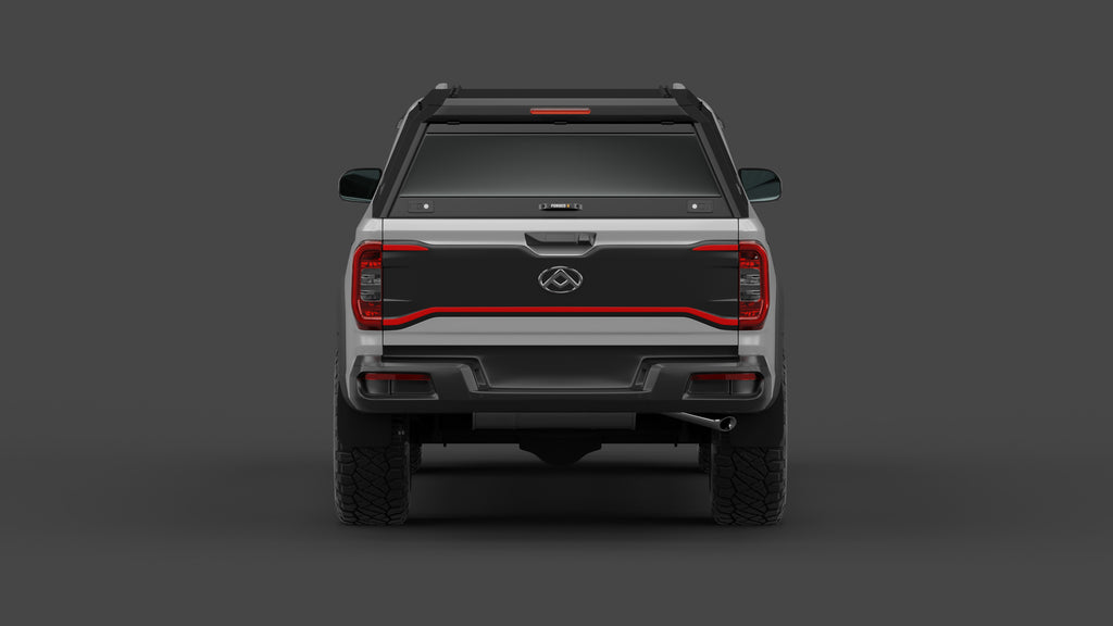 LDV T60 / T60 MAX aluminium ute canopy – with sliding dog windows